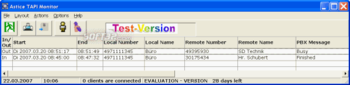 Astice TAPI Monitor screenshot 3