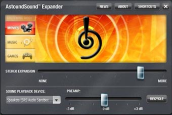 AstoundSound Expander screenshot