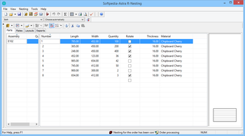 Astra R-Nesting screenshot