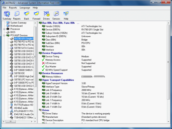 ASTRA32 - Advanced System Information Tool screenshot 3