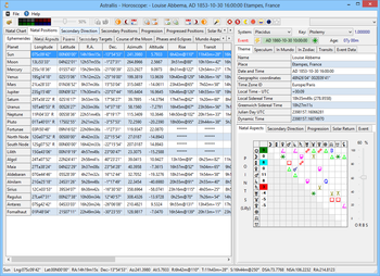 Astrallis Primary Directions & Astrology Software screenshot 2