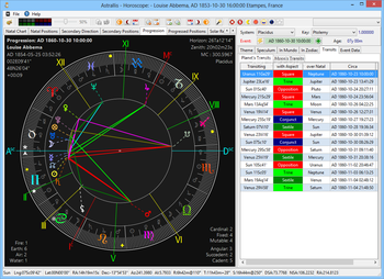 Astrallis Primary Directions & Astrology Software screenshot 8
