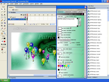 Astro Components, Flash Text Effects screenshot 2