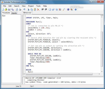 Astrobe screenshot 3