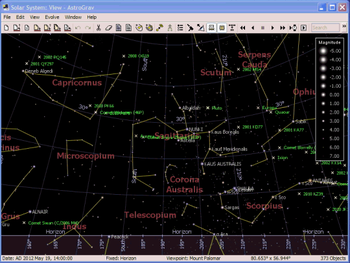 AstroGrav screenshot