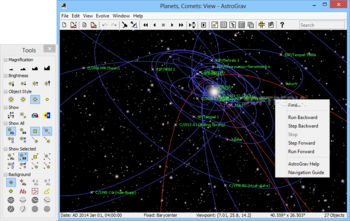 AstroGrav screenshot 2