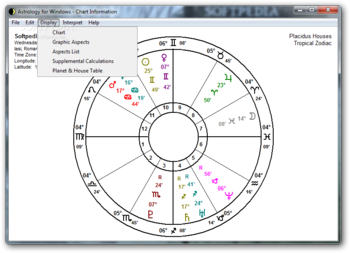 Astrology for Windows screenshot 4
