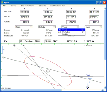 AstroNav screenshot
