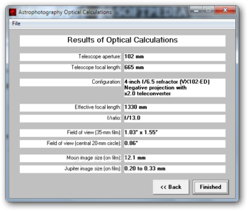 Astrophotography Calculator screenshot 6
