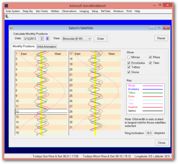 AstroWorkBench screenshot 11