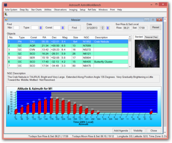 AstroWorkBench screenshot 14