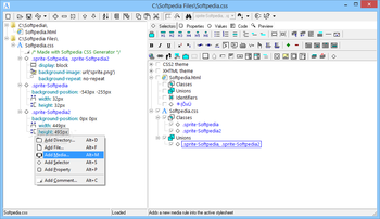 Astyle CSS Editor screenshot