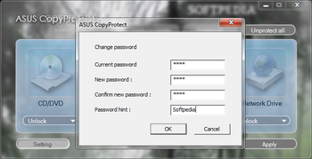 ASUS CopyProtect screenshot 2