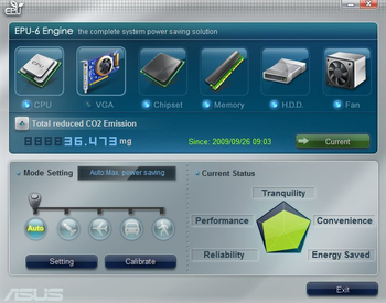 ASUS EPU-6 Engine screenshot