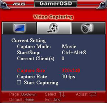 ASUS GamerOSD screenshot 2