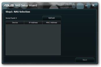 ASUS NAS-M25 Utilities screenshot