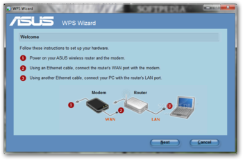 ASUS RT-N10 Wireless Router Utilities screenshot