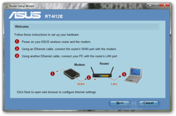 ASUS RT-N12E Wireless Router Utilities screenshot