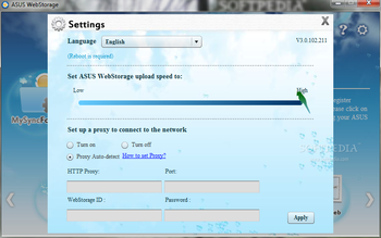 ASUS WebStorage screenshot 2