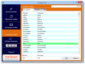 Asutype screenshot 4