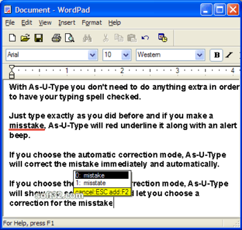 Asutype Speller screenshot 3
