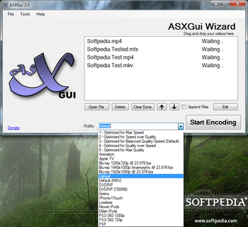 ASXGui screenshot 2