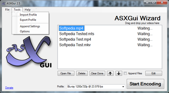 ASXGui screenshot 7