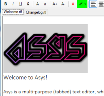 Asys screenshot 2