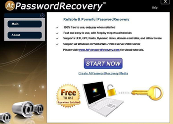 At Password Recovery screenshot