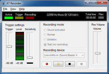 AT Recorder screenshot