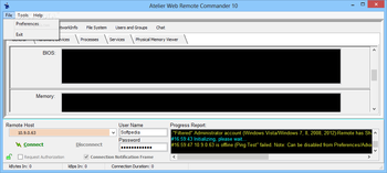 Atelier Web Remote Commander screenshot 2