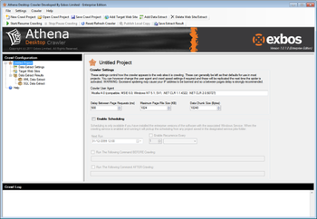 Athena Desktop Crawler screenshot