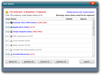 AthTek Registry Cleaner screenshot 3