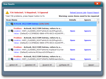 AthTek Registry Cleaner screenshot 4