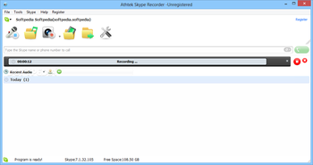AthTek Skype Recorder screenshot
