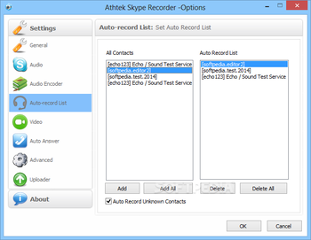 AthTek Skype Recorder screenshot 9