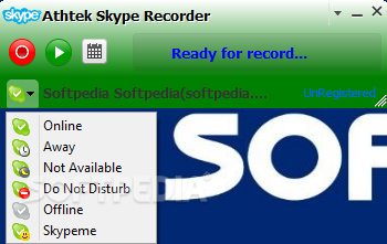 AthTek Skype Recorder Lite screenshot