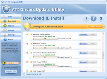 ATI Drivers Update Utility screenshot 2