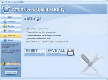 ATI Drivers Update Utility screenshot 3