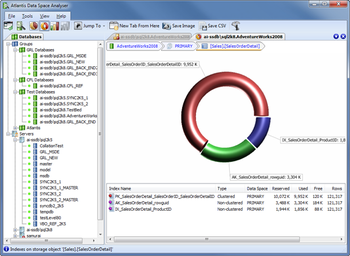 Atlantis Data Space Analyser screenshot