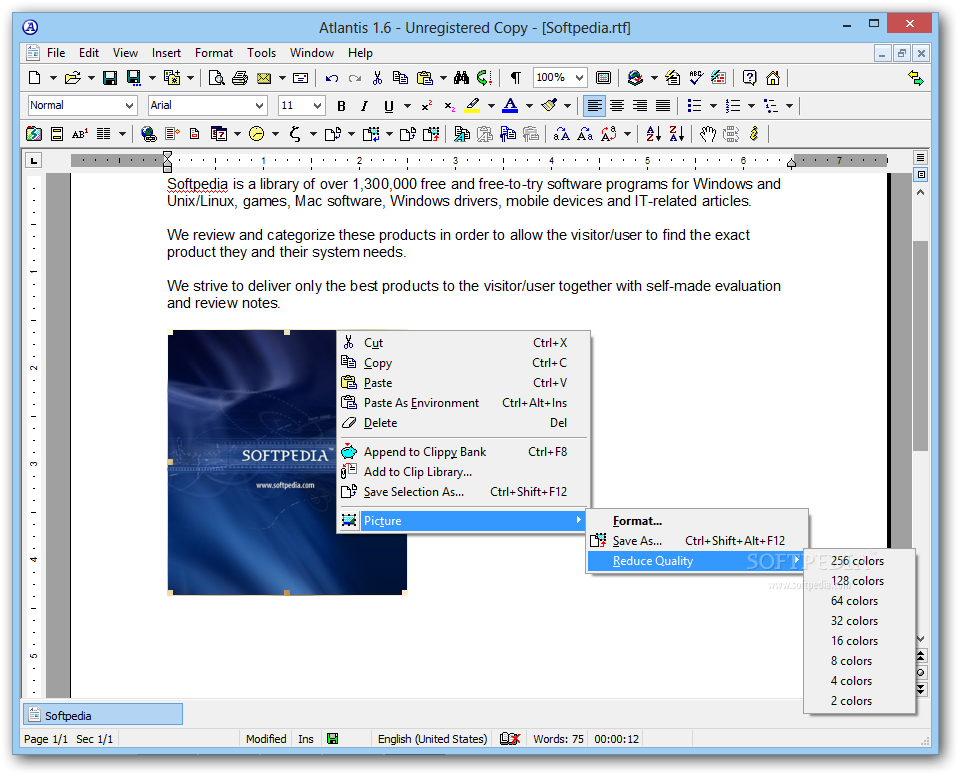 Atlantis Word Processor 4.3.2.1 for windows download free