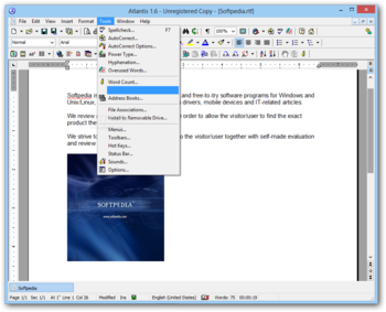 Atlantis Word Processor screenshot 10