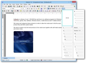 Atlantis Word Processor screenshot 4