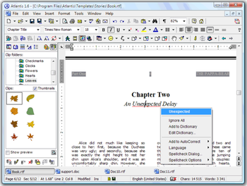 Atlantis Word Processor screenshot