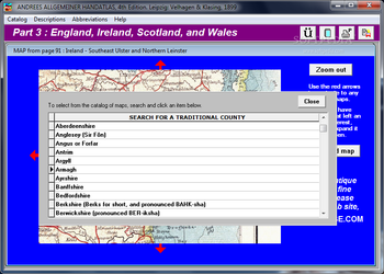 Atlas of Britain and Ireland 1899 screenshot 3