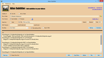 Atlas Subtitler screenshot