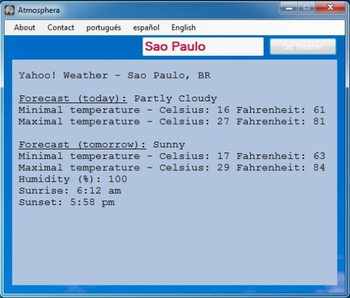 Atmosphera screenshot
