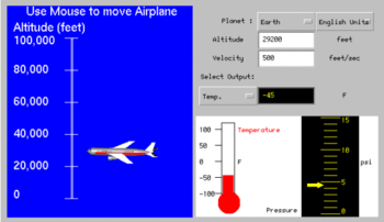 Atmosphere Applet screenshot