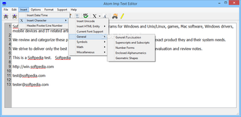 Atom Imp Text Editor screenshot 4