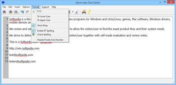 Atom Imp Text Editor screenshot 6